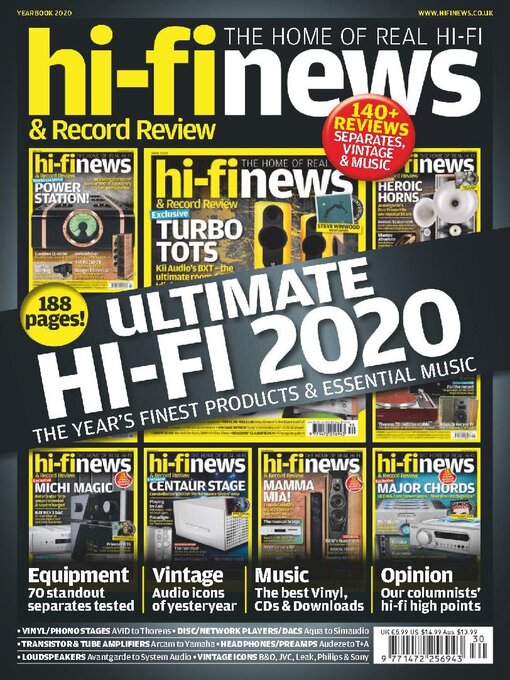 Title details for Hi Fi News by AV Tech Media Ltd - Available
